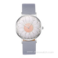 Stamped flower watch dial for Lady's Watches